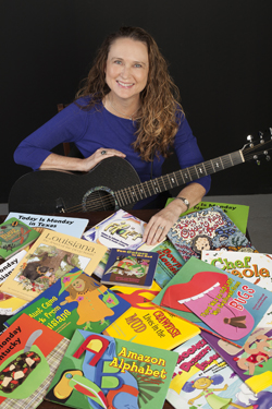 Johnette with her books