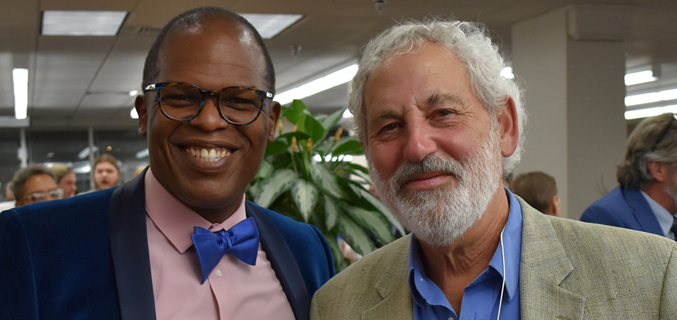 Maurice Carlos Ruffin with Roy Hoffman